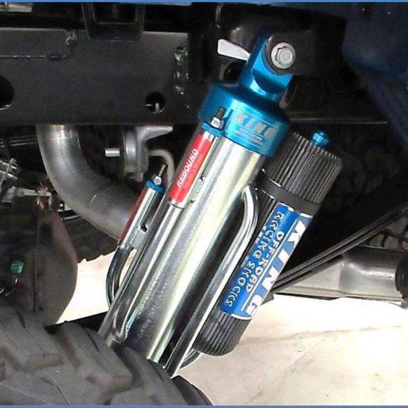 '17-23 Ford Raptor 3.0 4-Tube Rear Bypass Shocks Suspension King Off-Road Shocks display
