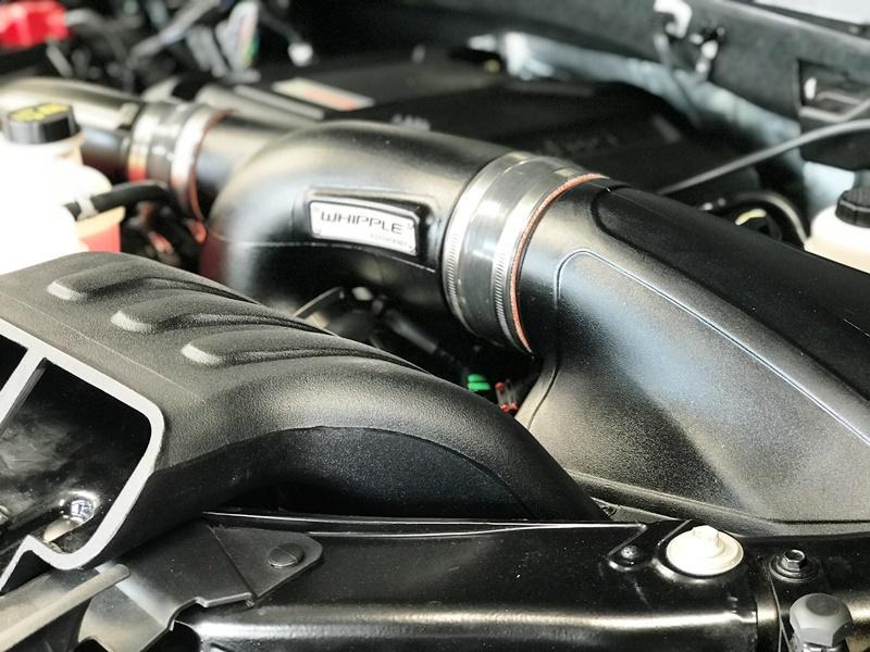 17-20 Ford Raptor 3.5L Ecoboost Stage 1 Kit Whipple Superchargers close-up