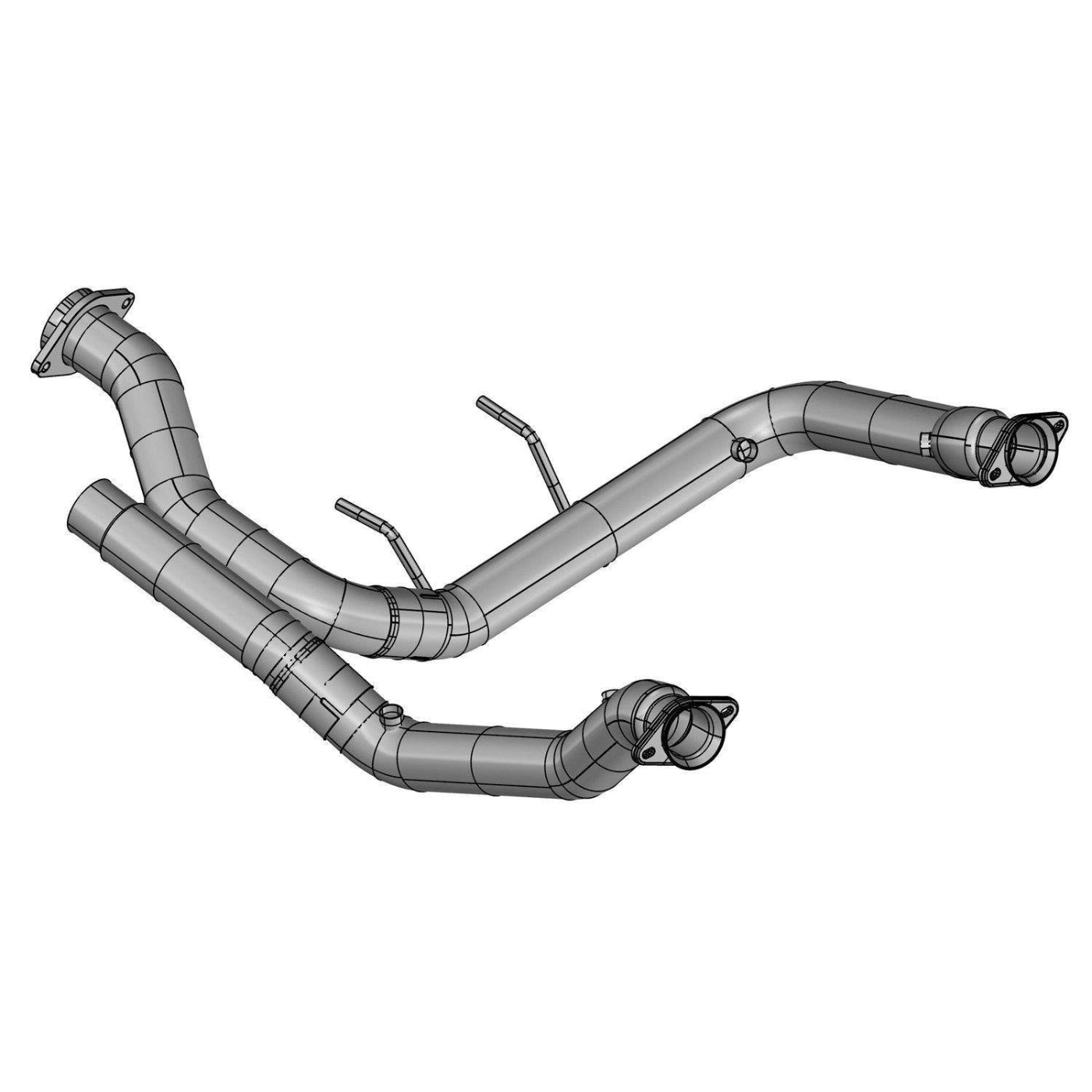 17-20 Ford Raptor Non-Catted 3" Downpipe EcoBoost V6 3.5L Performance Kooks Headers design