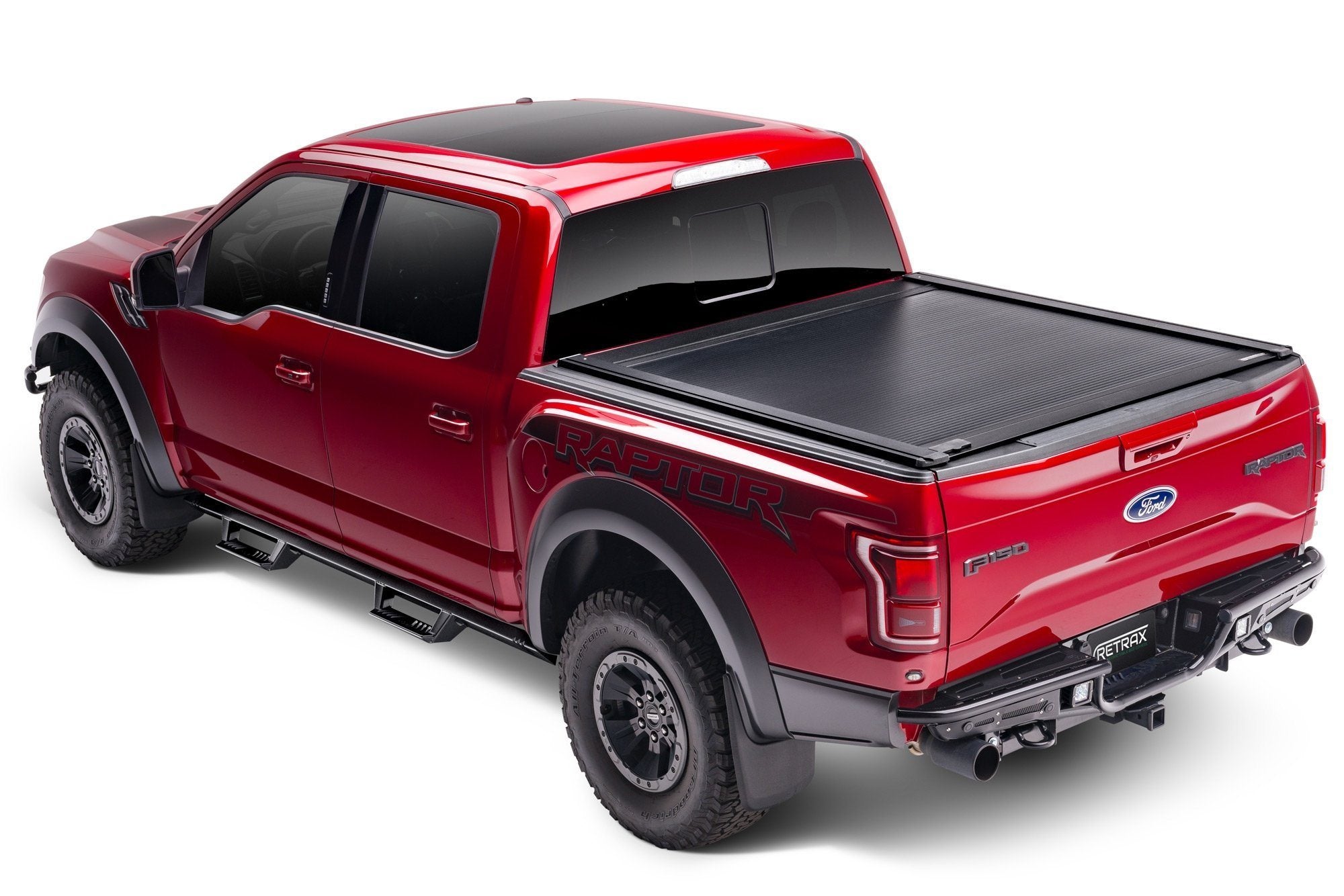 17-23 Ford Raptor PowerTrax XR Series Bed Cover Bed Cover Retrax display