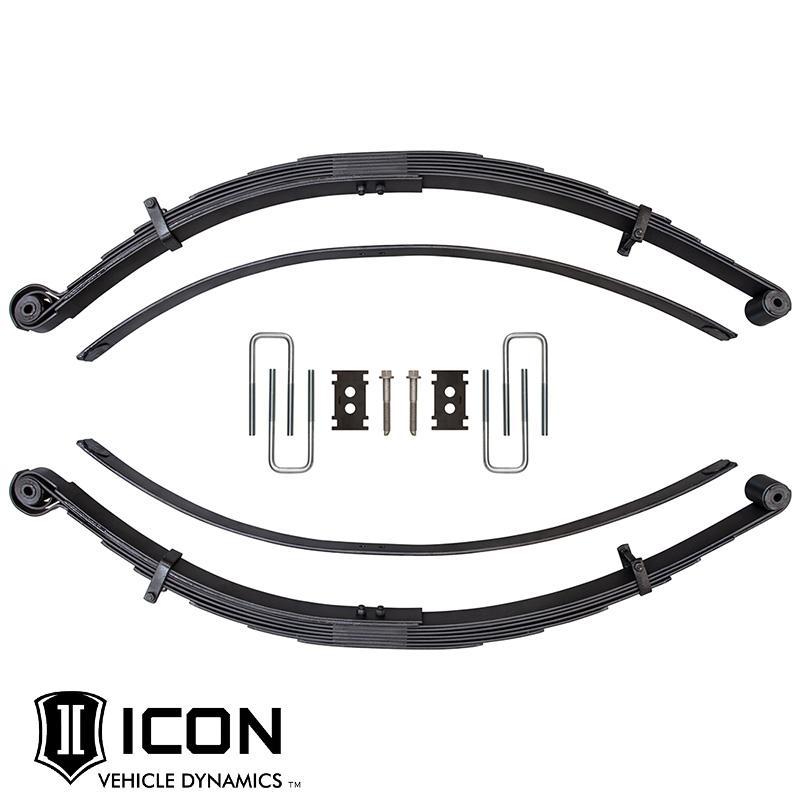 17-20 Ford Raptor RXT Multi-Rate Rear Leaf Spring Kit Suspension Icon Vehicle Dynamics
