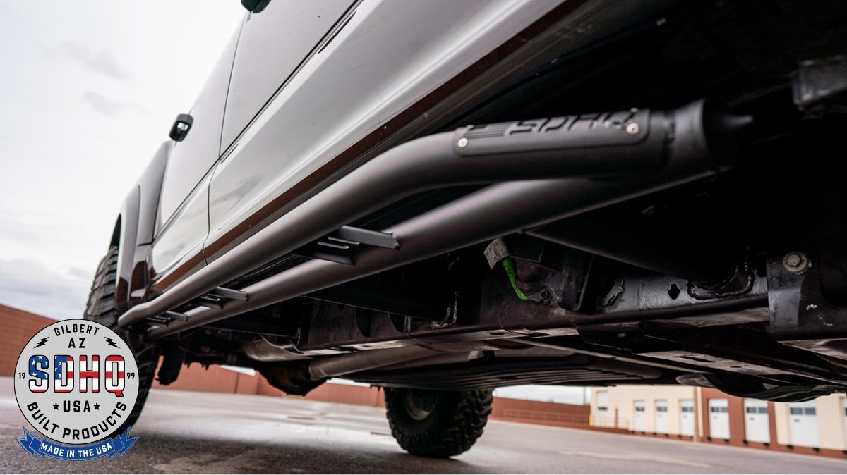 '17-Current Ford Raptor SDHQ Built Weld-On Rock Sliders Protection SDHQ Off Road 