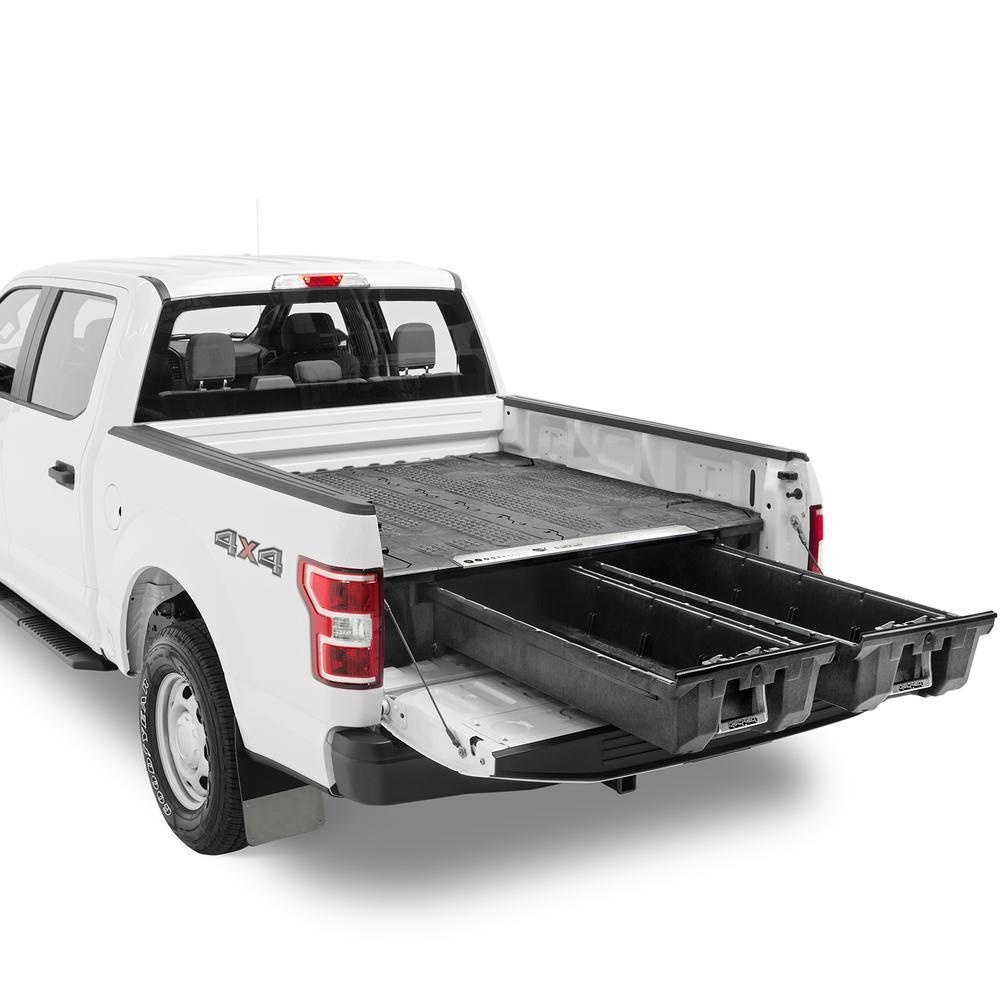 '17-23 Ford Raptor Truck Bed Storage System Display in Vehicle 