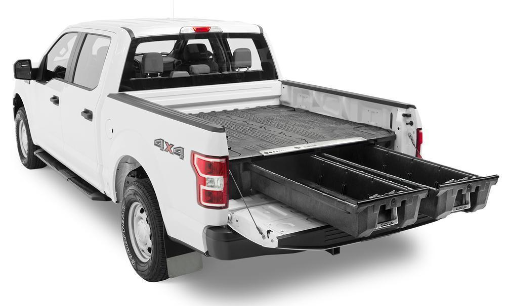 '17-23 Ford Raptor Truck Bed Storage System Display in Vehicle 