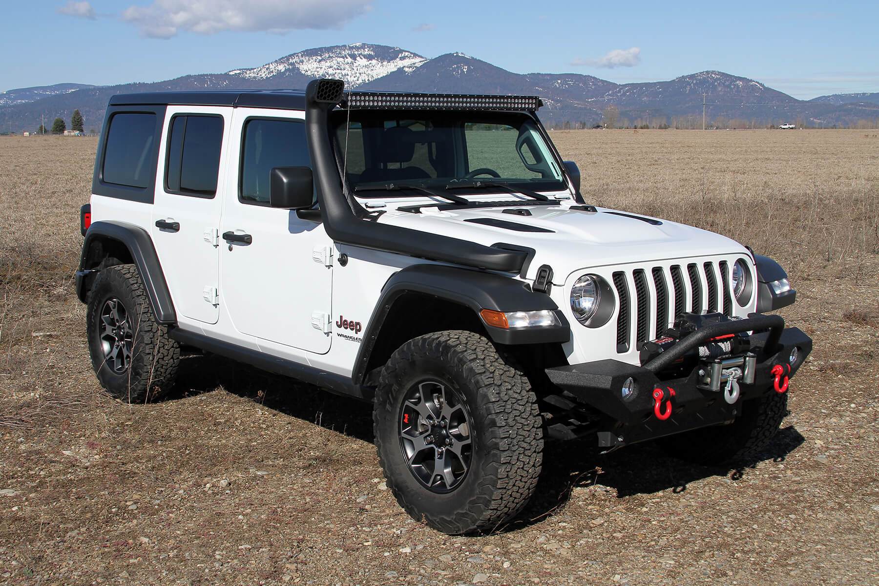 '18-20 Jeep JL 3.6L Delta Force Performance Air Intake Performance Flowmaster display