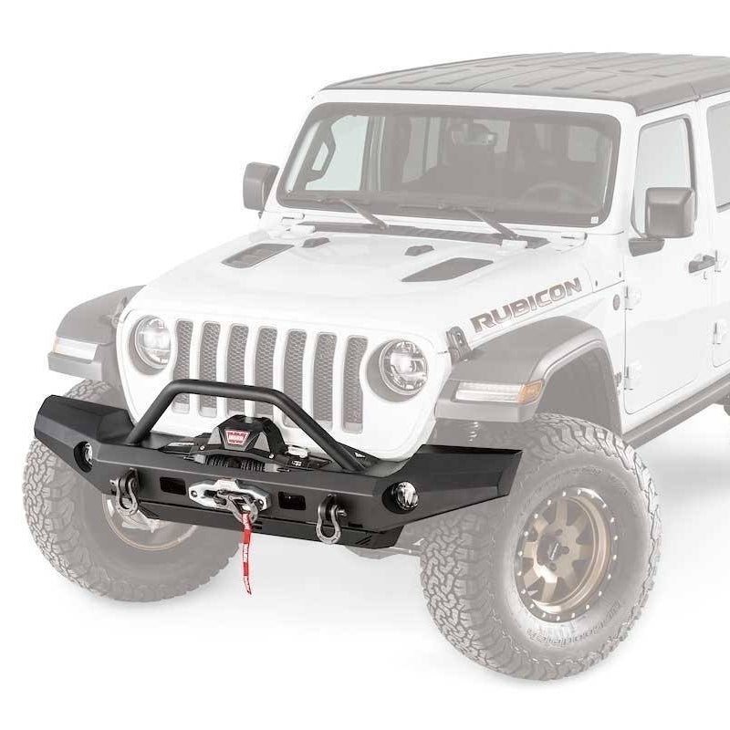 18-23 Jeep JL Elite Series Full Width Bumper Warn Industries display