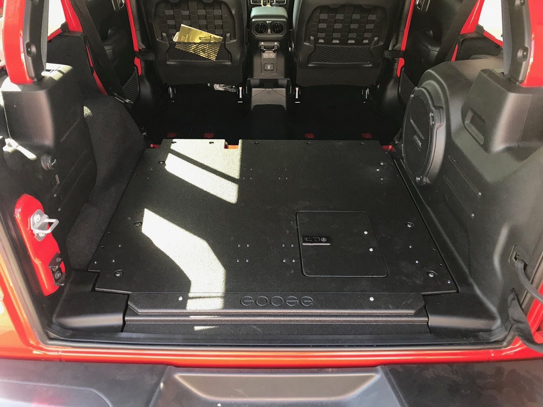 '18-23 Jeep JLU Plate System Interior Accessoires Goose Gear display