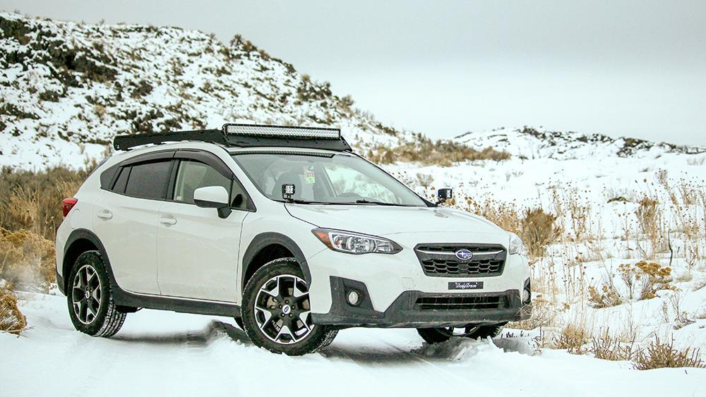 '18-22 Subaru Crosstrek Prinsu Roof Rack Prinsu Designs display