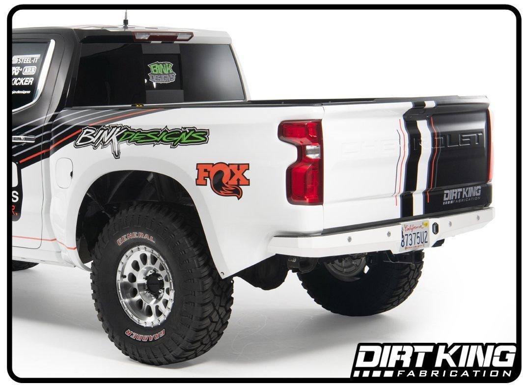 '19-23 Chevy/GMC 1500 Plate Rear Bumper Display on vehicle 