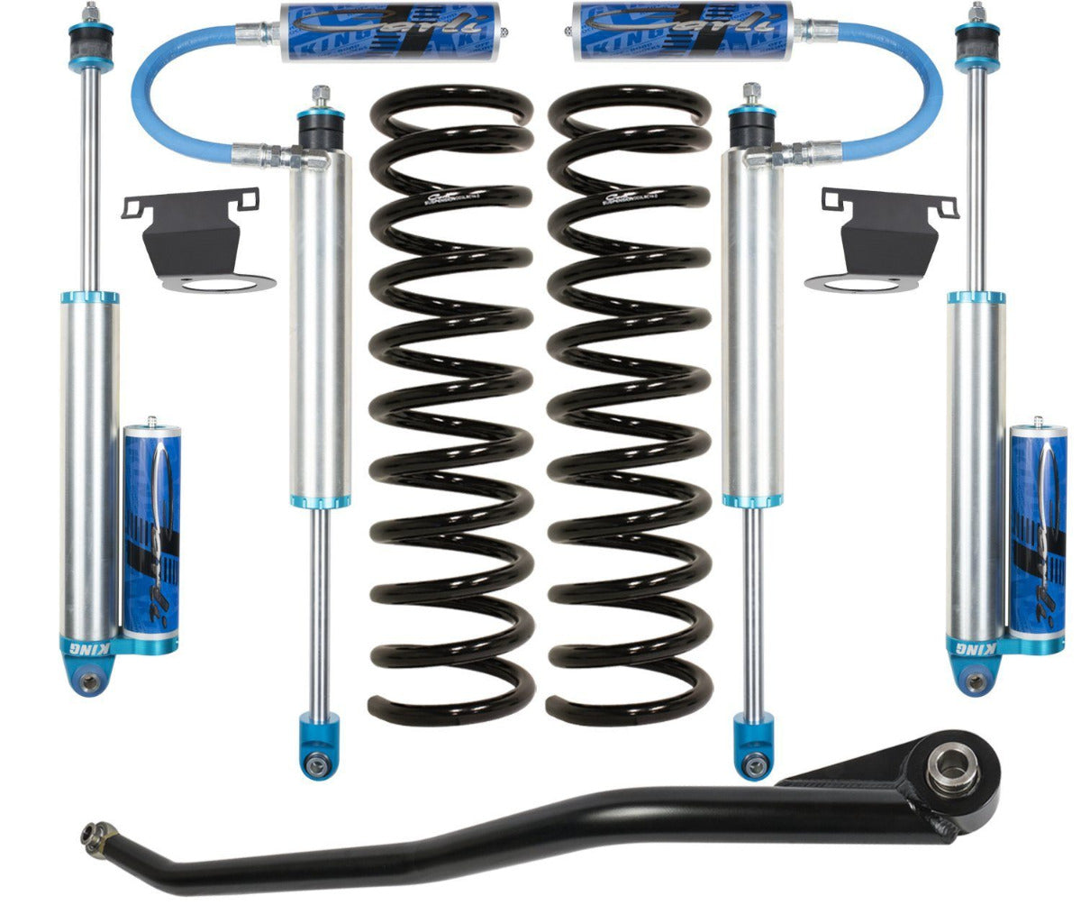 '14-24 Ram 2500 Pintop Leveling System-2.5" Lift Display of Included Parts 