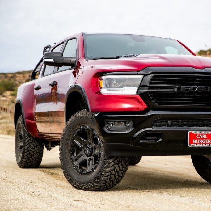 '19-22 Ram Bedsides 5.5 Bed | 4" Bulge Display on Vehicle 