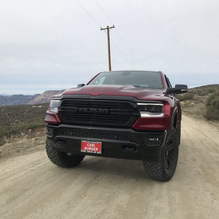 '19-22 Ram Bedsides 5.5 Bed | 4" Bulge Display on Vehicle 