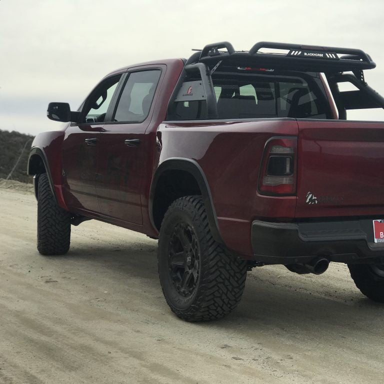 '19-22 Ram Bedsides 5.5 Bed | 4" Bulge Display on Vehicle 