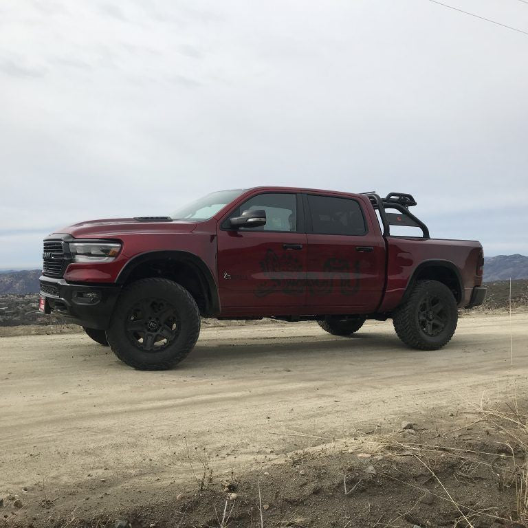 '19-23 Ram Fenders | 4.5" Bulge Display on Vehicle 