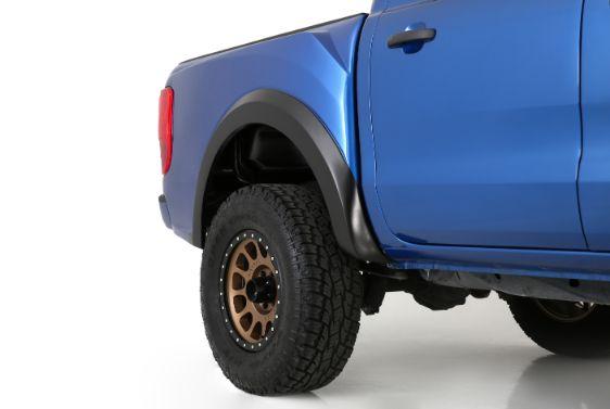 '19-23 Ford Ranger Raptor Style Bedsides-3.5" Bulge Fiberglass Fiberwerx display