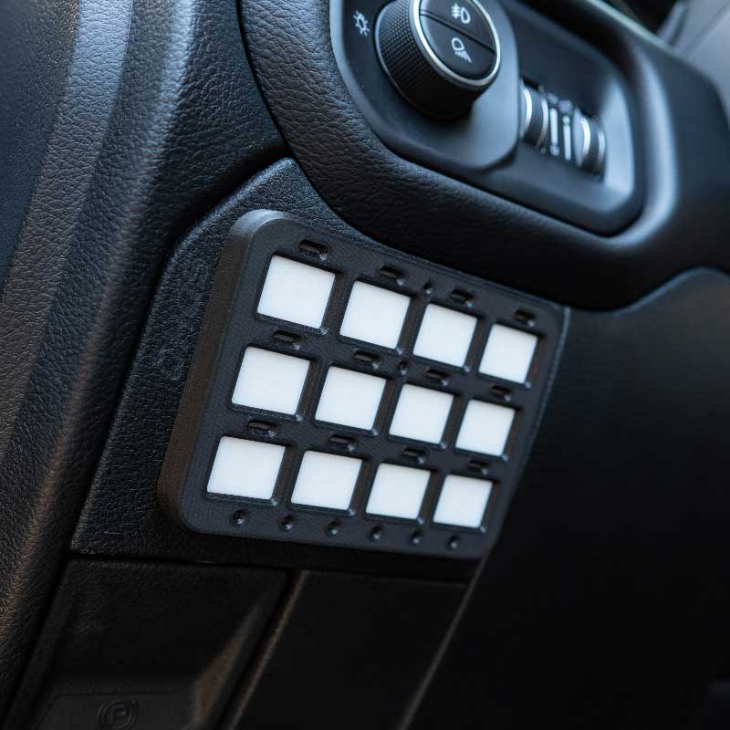 '19-Current Ram 2500/3500 SDHQ Built Switch-Pros Keypad Mount Lighting SDHQ Off Road