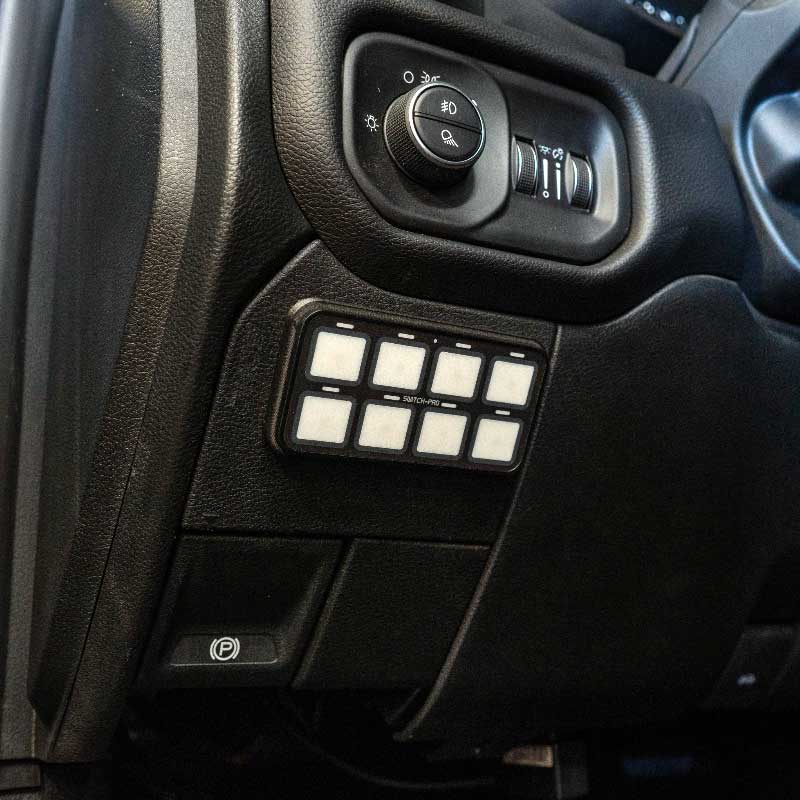 '19-Current Ram 2500/3500 SDHQ Built Switch-Pros Keypad Mount Lighting SDHQ Off Road