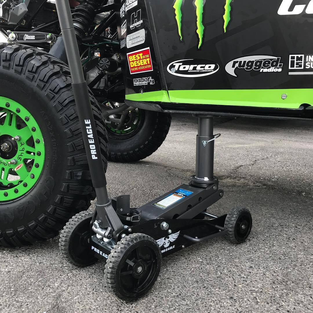 2 Ton Big Wheel Off Road "The Beast" Jack Off-Road Jacks Pro Eagle Jacks display