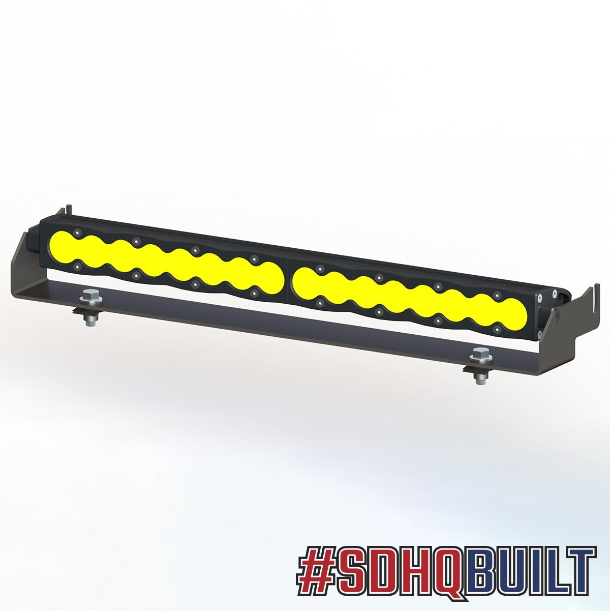 '20-Current GMC 2500/3500 SDHQ Built 20" OEM Bumper LED Light Bar Mount Lighting SDHQ Off Road