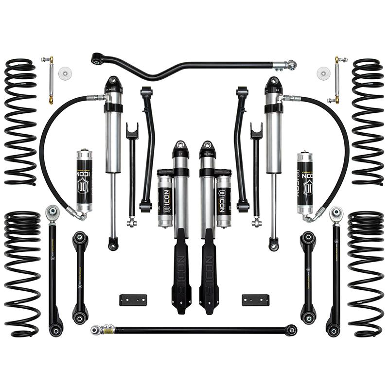 20-23 Jeep Gladiator (JT) 2.5" Suspension System-Stage 7 Suspension Icon Vehicle Dynamics Tubular Adjustable Lower and Upper Links parts