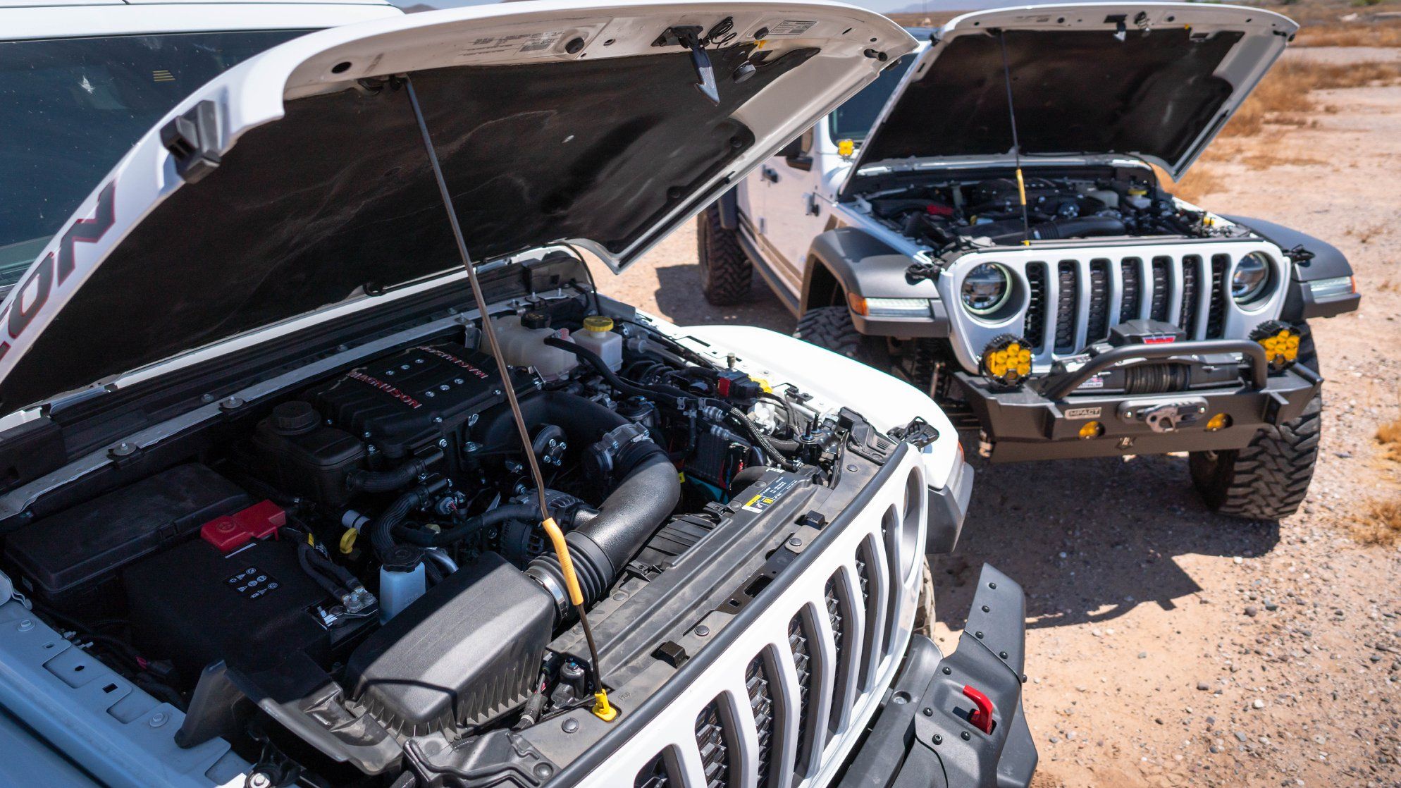 '20-22 Jeep Gladiator (JT) V6 Supercharger System Magnuson Superchargers display