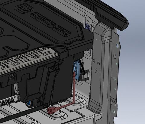 '20-23 Jeep Gladiator Truck Bed Storage System Design 