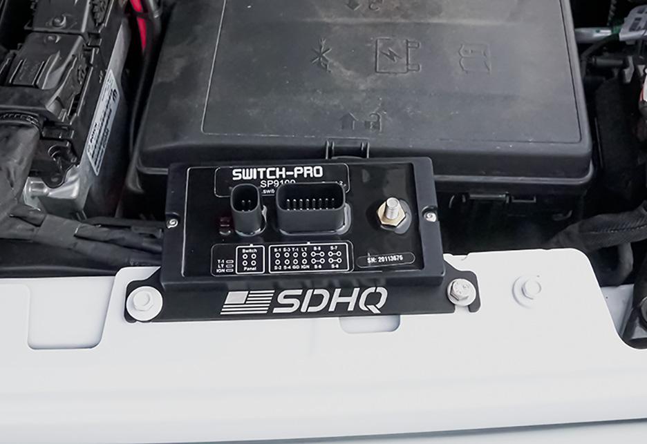 '20-Current Jeep JL EcoDiesel/V8 SDHQ Built Switch-Pros Power Module Mount Lighting SDHQ Off Road