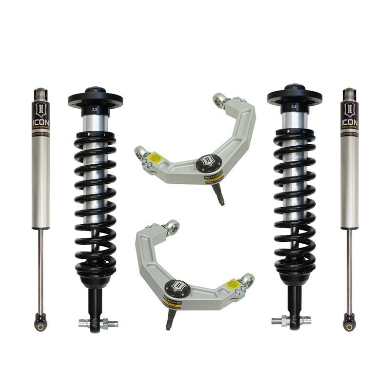 2014 Ford F150 4WD Suspension System-Stage 2 Suspension Icon Vehicle Dynamics Billet Delta Joint UCA