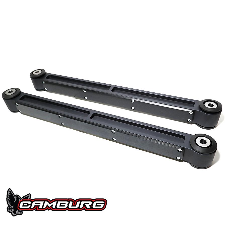 '21-24 Ford Bronco Camburg Billet Upper Arms & Trailing Arms Combo Kit Display of Trailing Arms