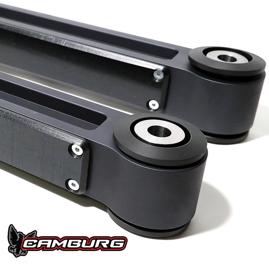 '21-24 Ford Bronco Camburg Kinetik Rear Billet Lower Trailing Arms Close-up Display 