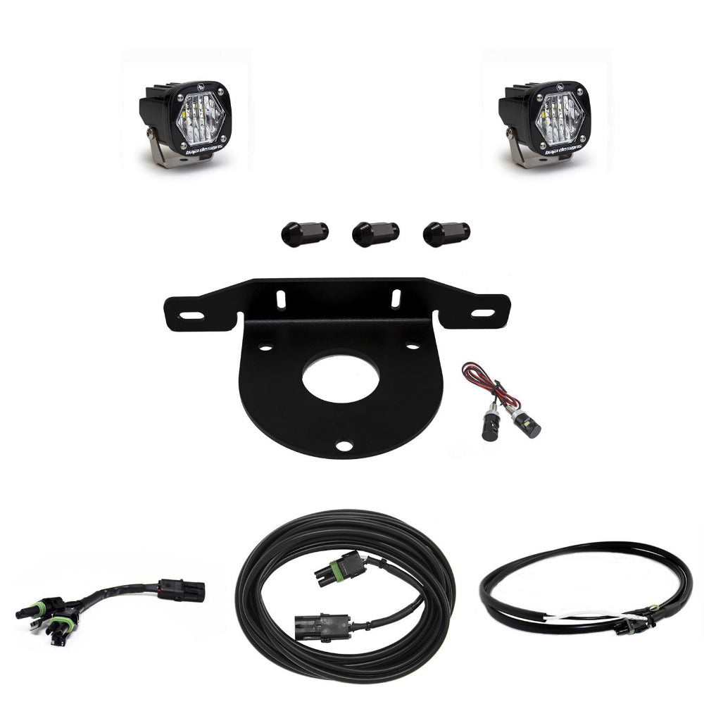 '21-23 Ford Bronco S1 Series Reverse Light Kit Lighting Baja Designs Display of Included Parts