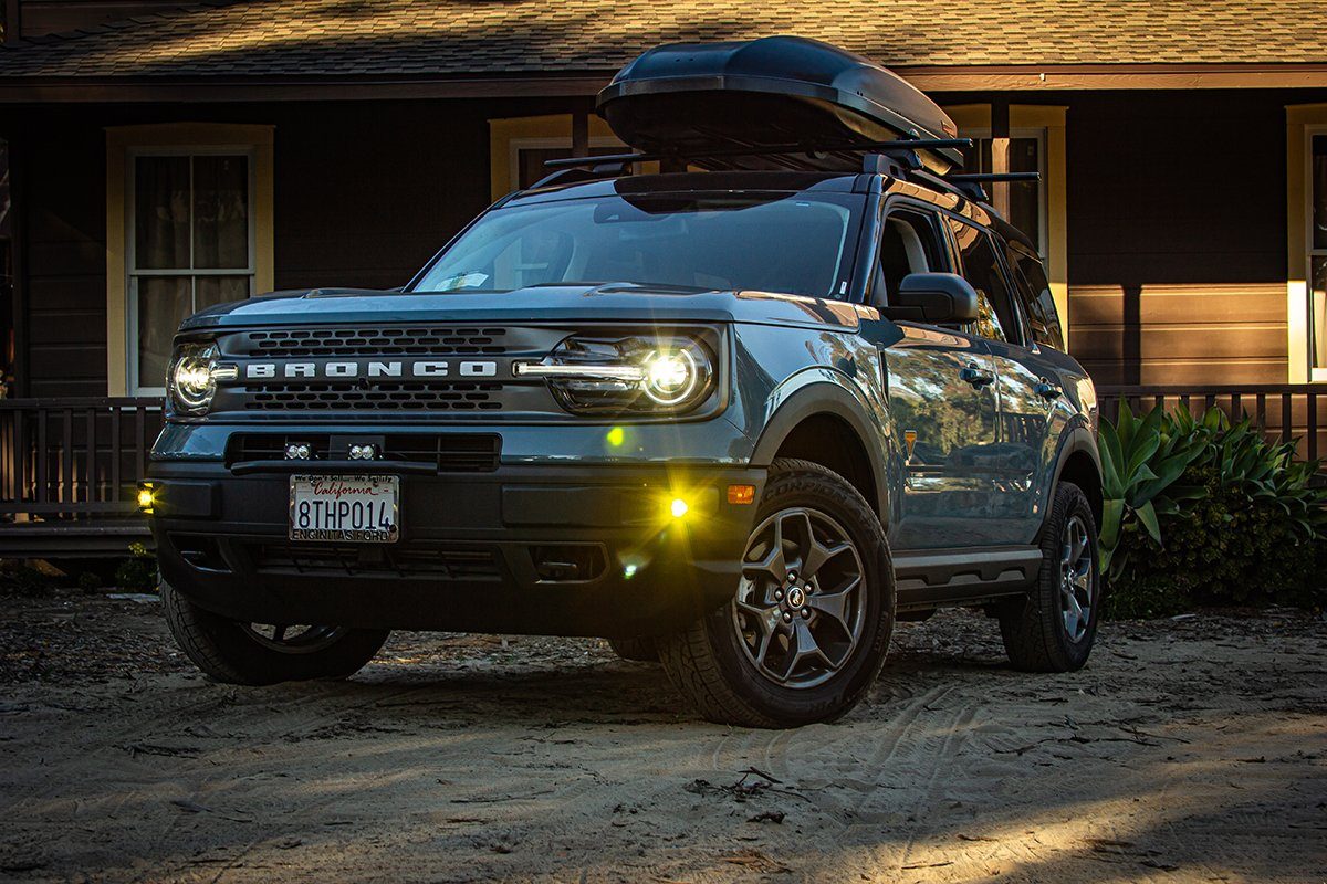 '21-23 Ford Bronco Sport S1 Series Fog Light Kit Lighting Baja Designs display on Vehicle 