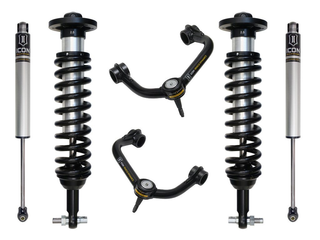 21-23 Ford F150 4WD Icon Stage 2 Suspension System w/ Tubular UCA Suspension Icon Vehicle Dynamics