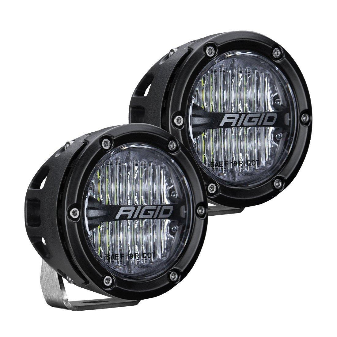 360 Series 4" SAE J583 OE Fog Light | Pair Lighting Rigid Industries 