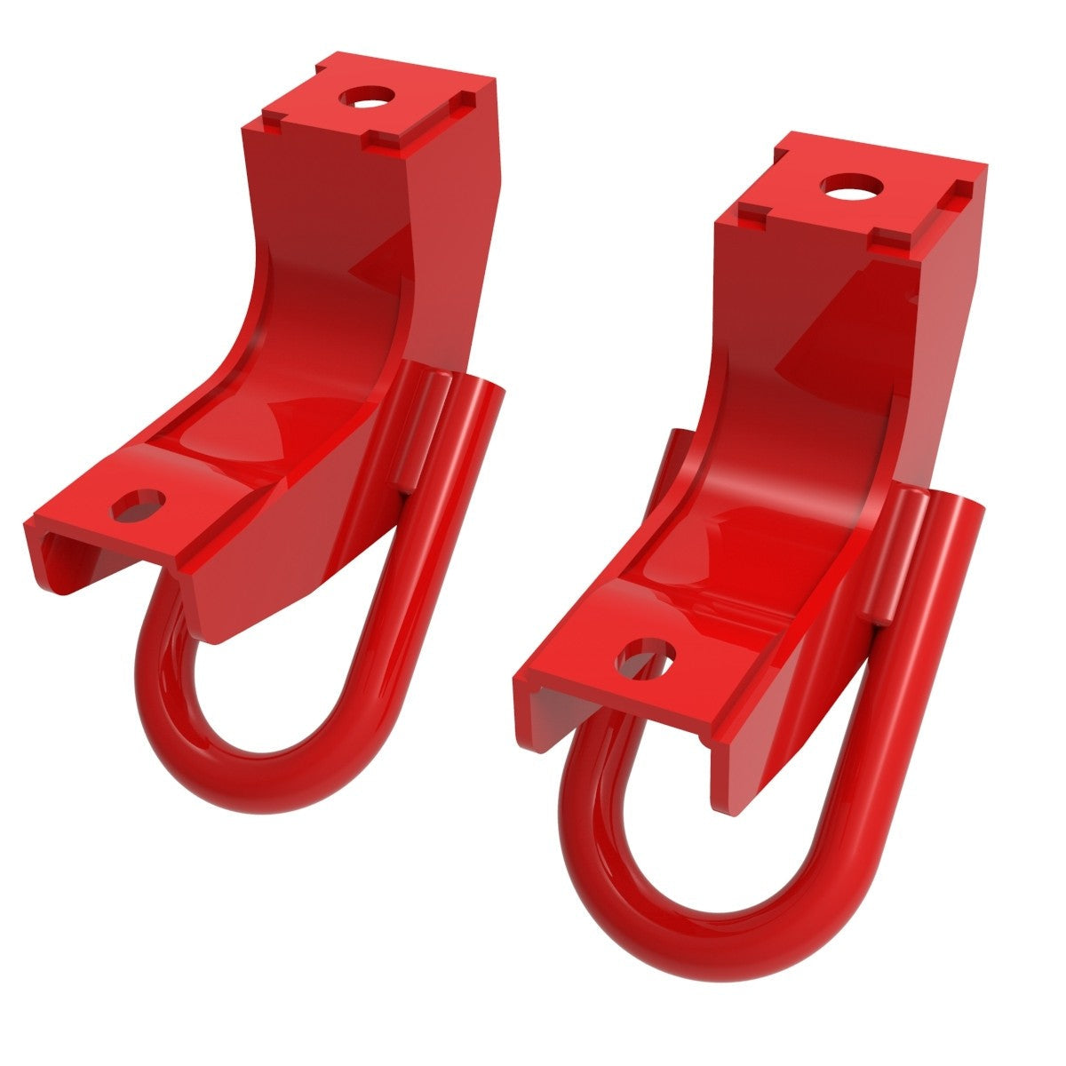 '22-23 Toyota Tundra aFe Control Red Front Tow Hooks (front side)