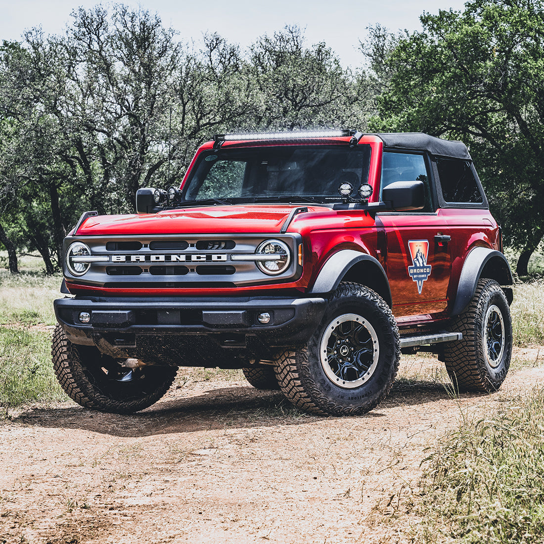 '21-23 Ford Bronco Rigid A-Pillar 360 Series LED Light Kit display