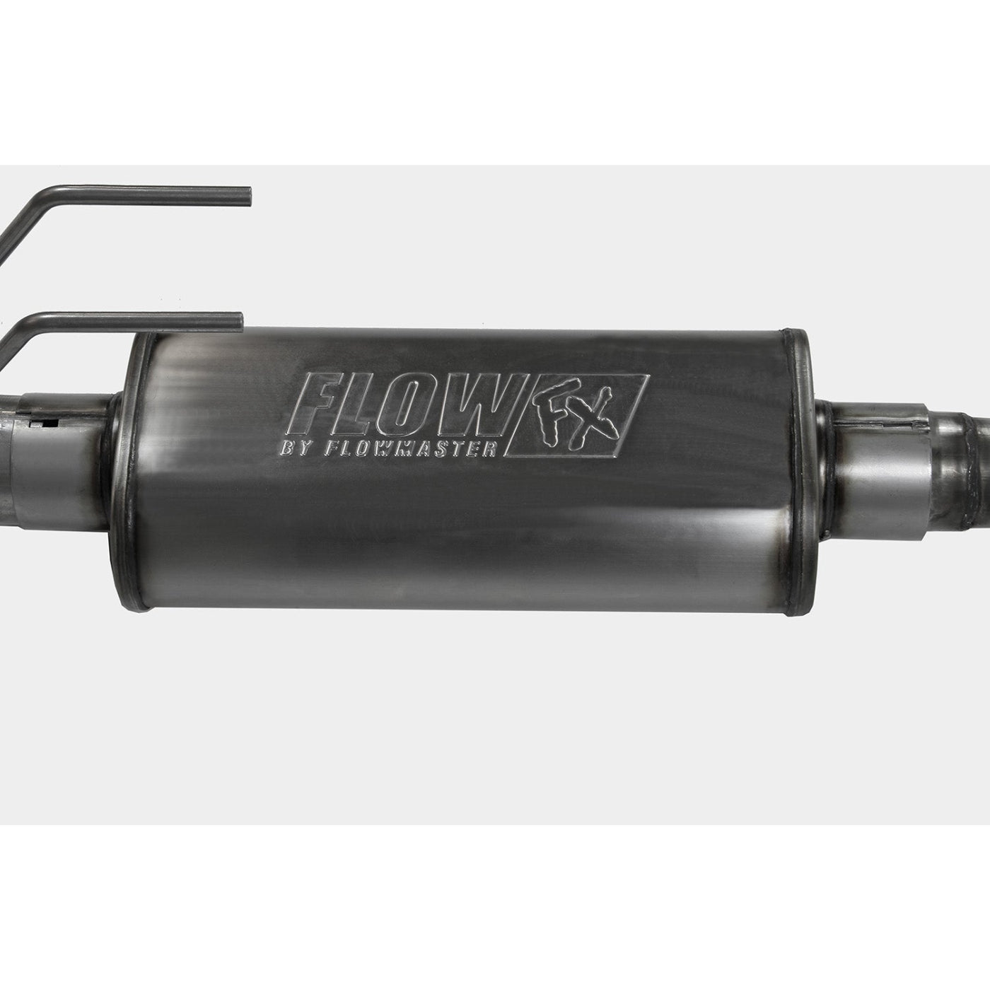 '17-22 Ford F-250/F-350 6.2l/7.3L V8 Flowmaster FlowFX Cat-Back Exhaust System Close-up Display 