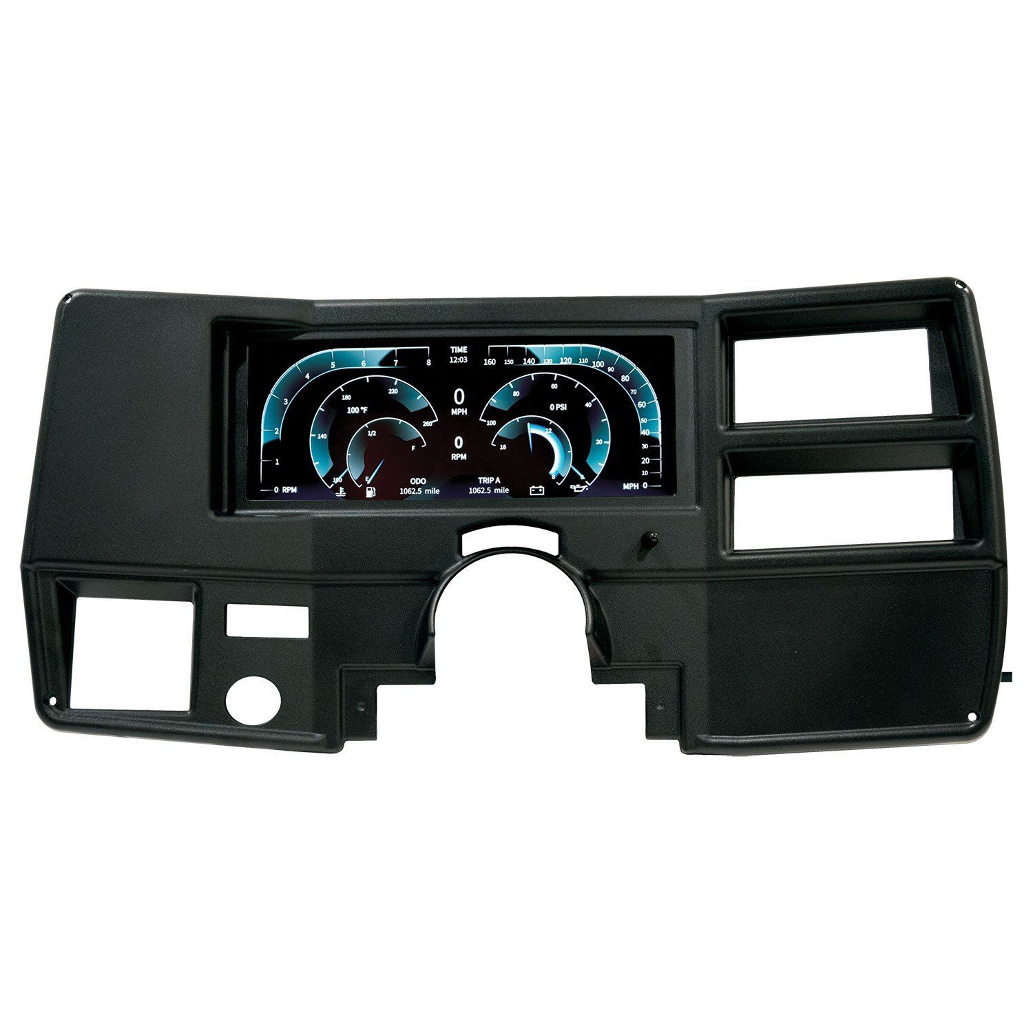 '73-87 Chevy/GMC Truck In-Vision Dash Kit Interior Accessoires Autometer display (Front View)