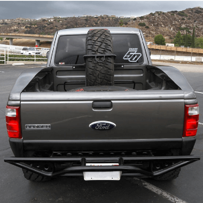 '93-11 Ford Ranger TT Style Bedsides | 5" Bulge Fiberglass Fiberwerx (back view)