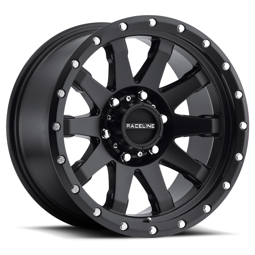 934 Clutch Wheels Raceline Wheels Satin Black display