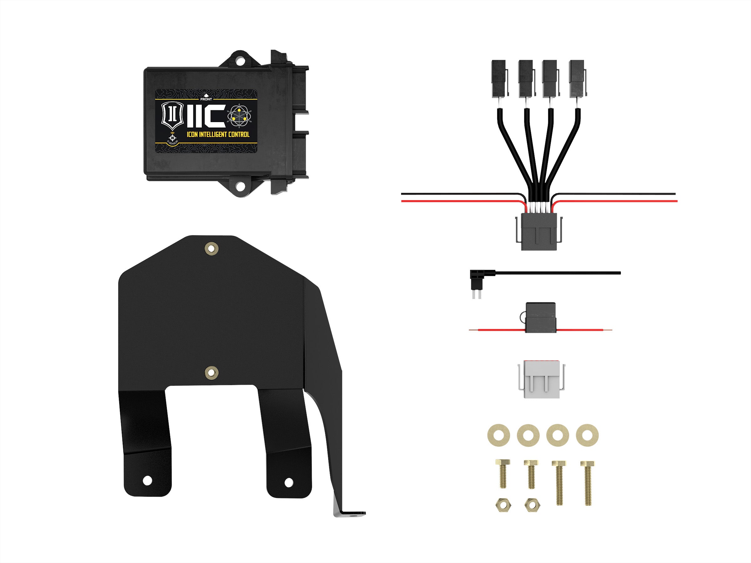 17-22 Ford F250/F350 Icon Intelligent Control Install Kit parts