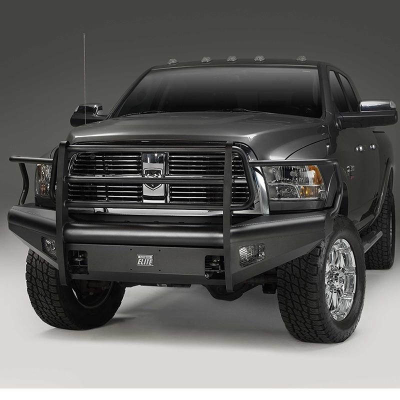 Dodge Ram 2500/3500 Elite Black Series Series Front Bumper Fab Fours 1994-2002 Full Grill Guard 