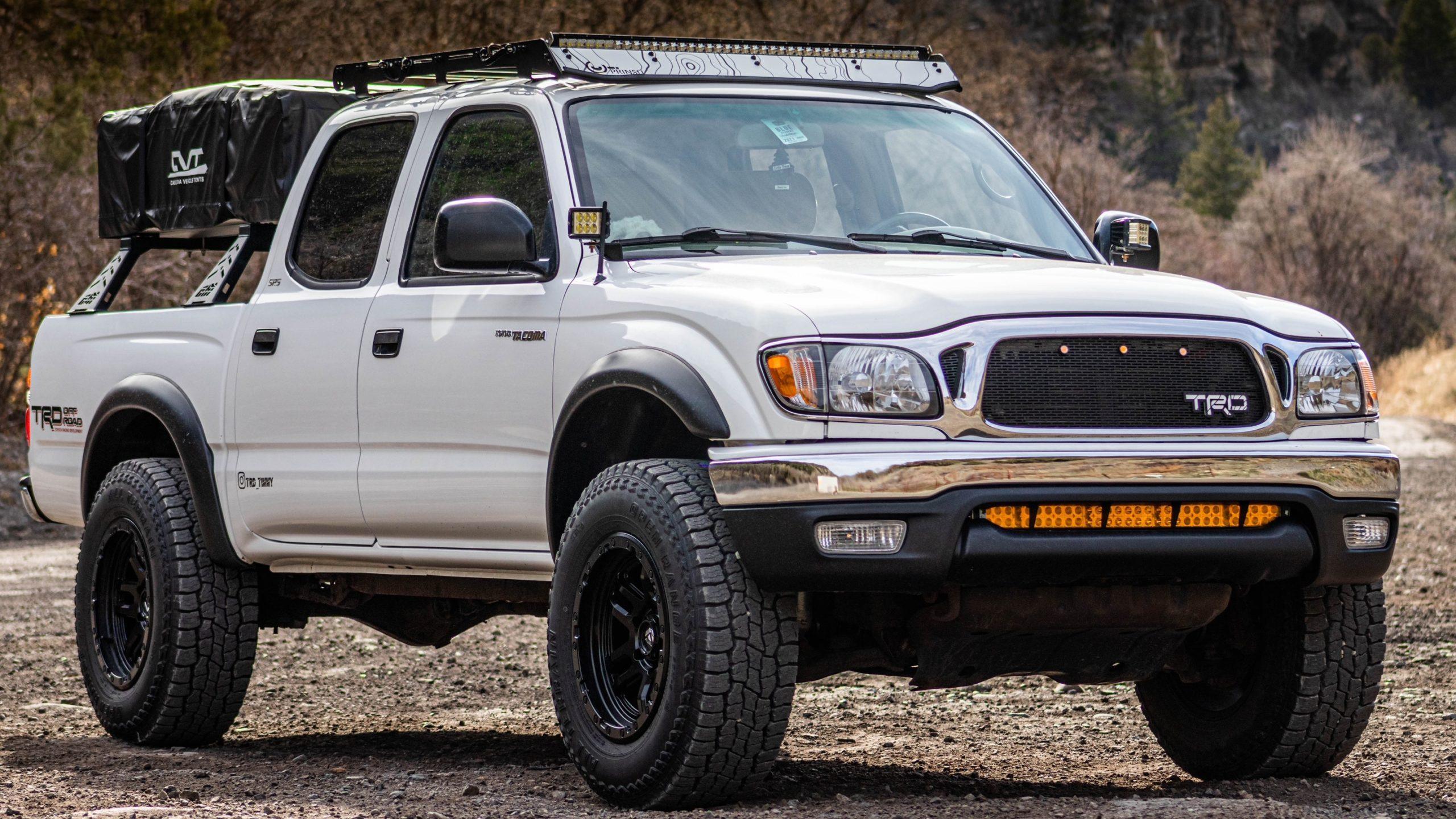 '95-04 Toyota Tacoma Double Cab Roof Rack Prinsu Designs display