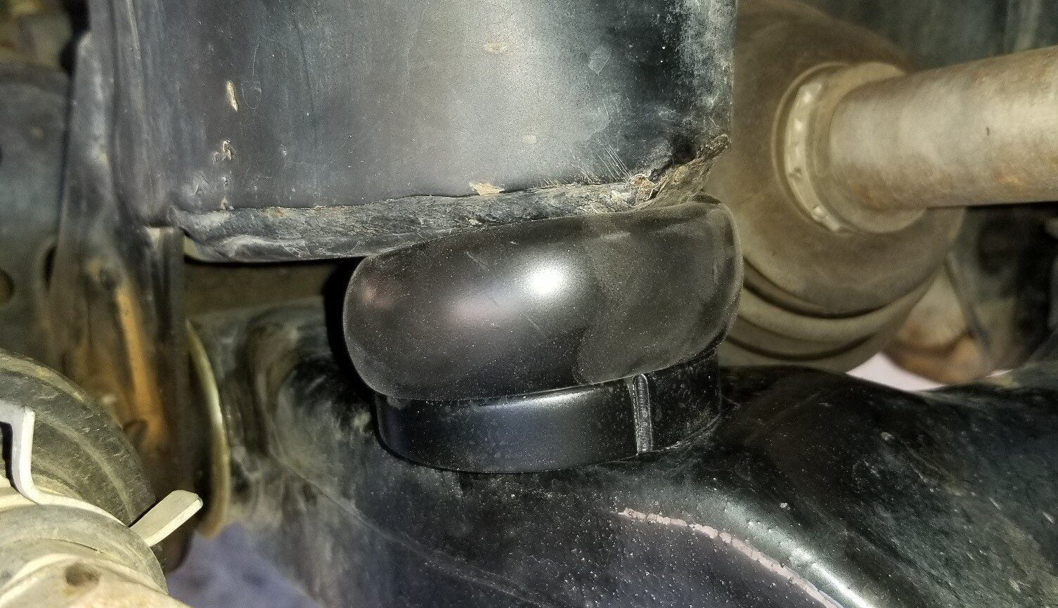 '95-04 Toyota Tacoma Front Bump Stops DuroBumps close-up