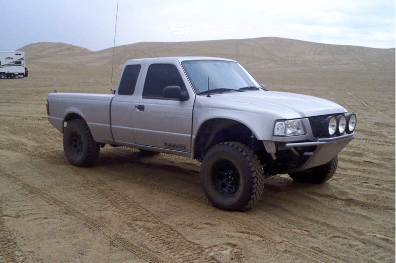 '98-11 Ford Ranger Fenders Fiberglass Fiberwerx  display