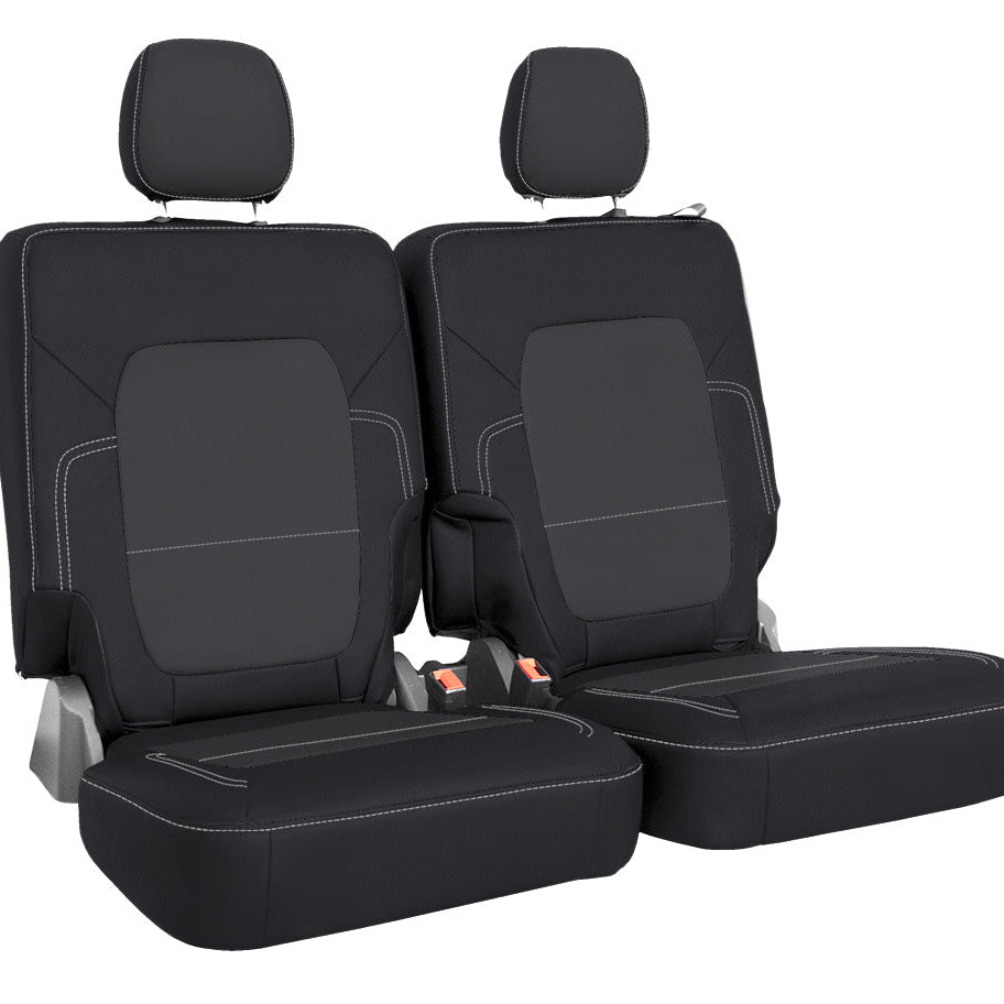 '21-23 Ford Bronco 2-Door PRP Rear Bench Seat Covers w/Gray Stitching display
