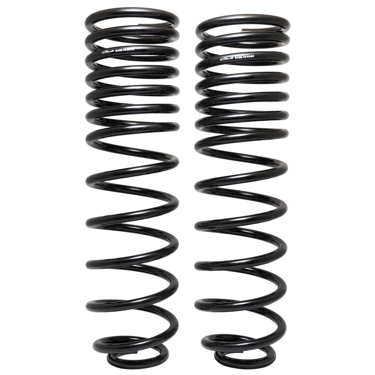 '19-24 Ram 1500 Rebel Carli Multi-Rate Rear HD Coil Springs Display of Included Parts 