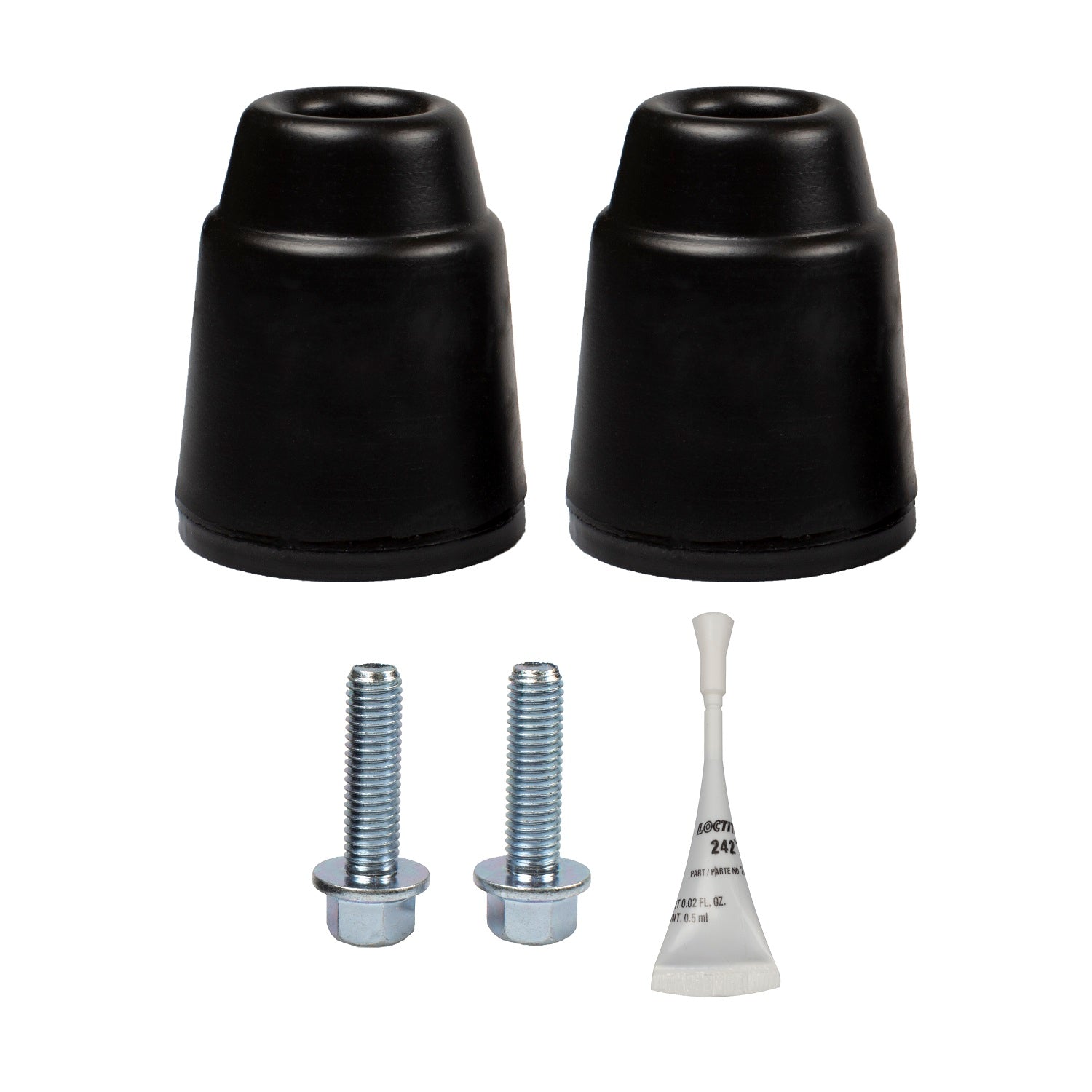 '03-09 Toyota 4Runner DuroBumps Front Bump Stops - DBF212 Display of Included Parts 