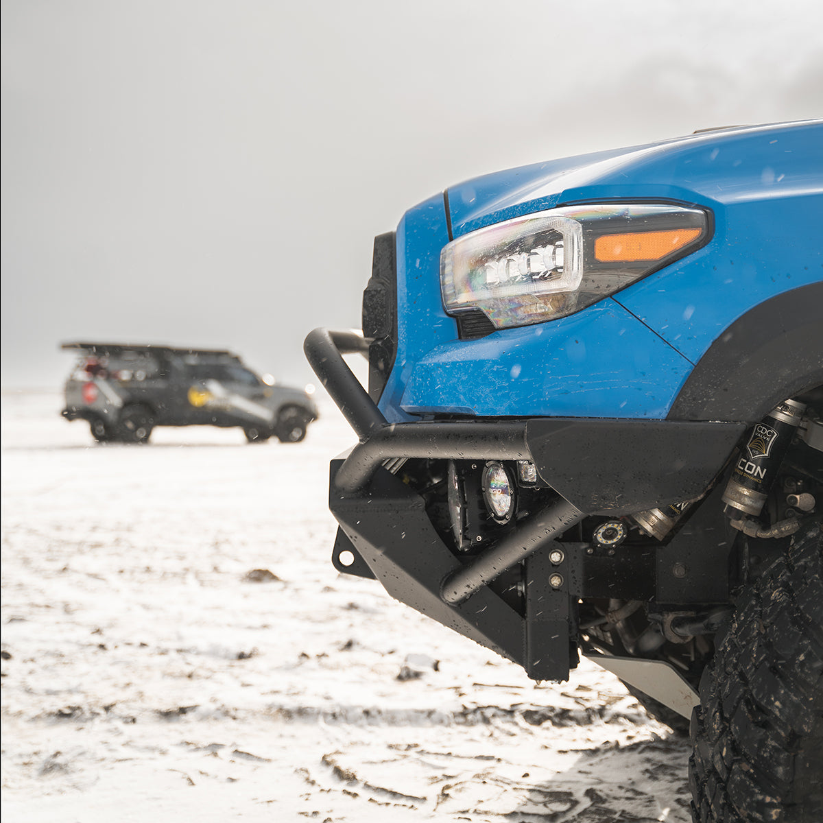 '16-23 Toyota Tacoma Dakar Hybrid Front Bumper CBI Off-Road (side view)