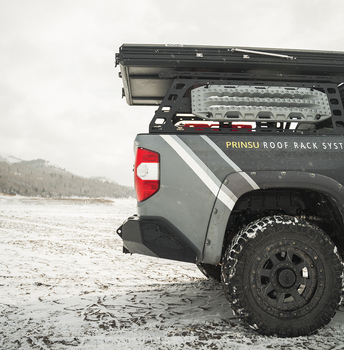 '14-21 Toyota Tundra CBI Off-Road Rear Bumper (side view)